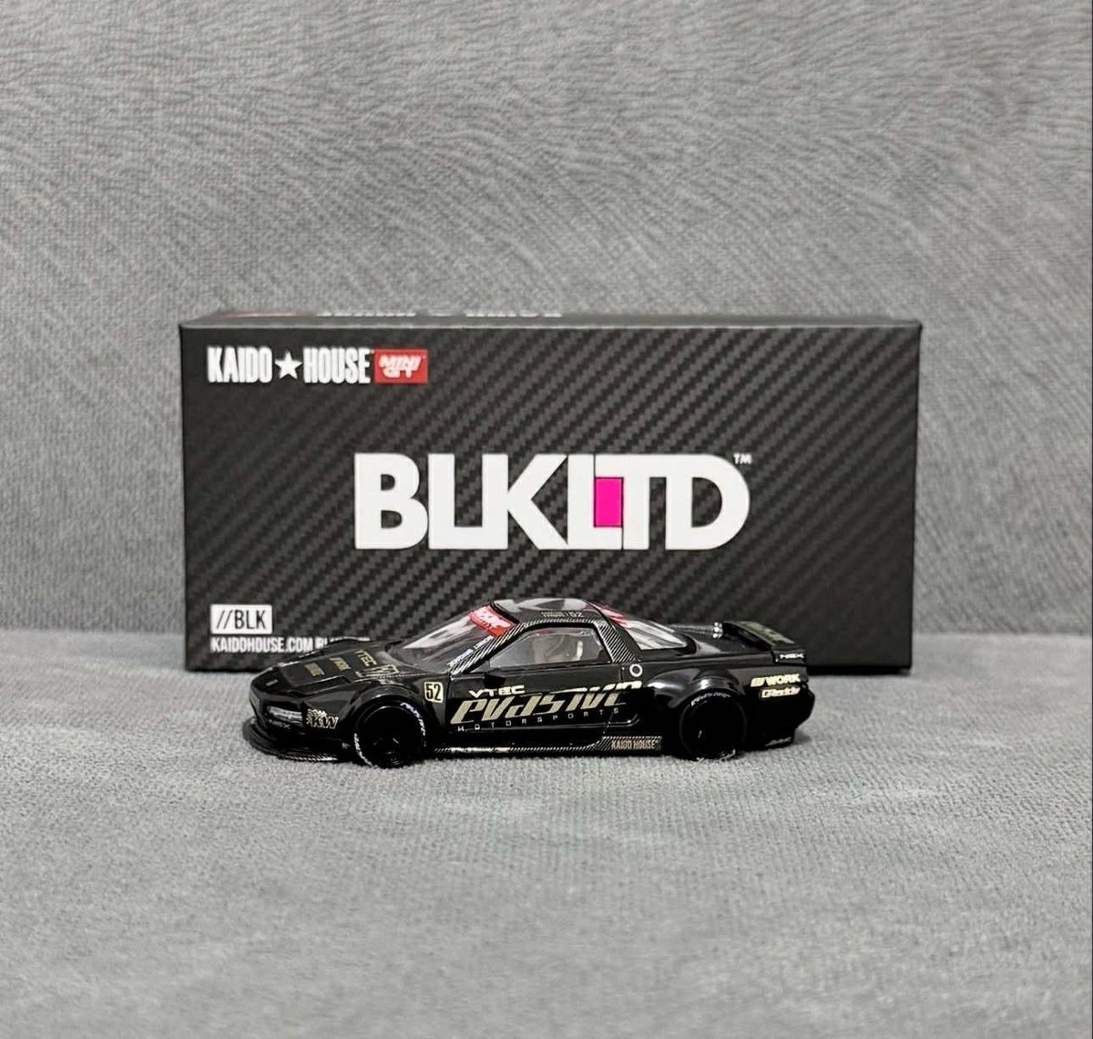 Kaido House x Mini GT BLK LTD Honda NSX NA1 One Night Malaysia