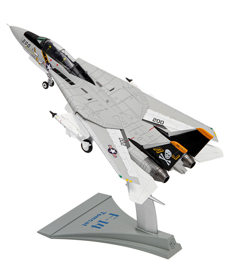 1/72 Scale US Navy VF-84 F-14A Tomcat Fighter Aircraft Diecast