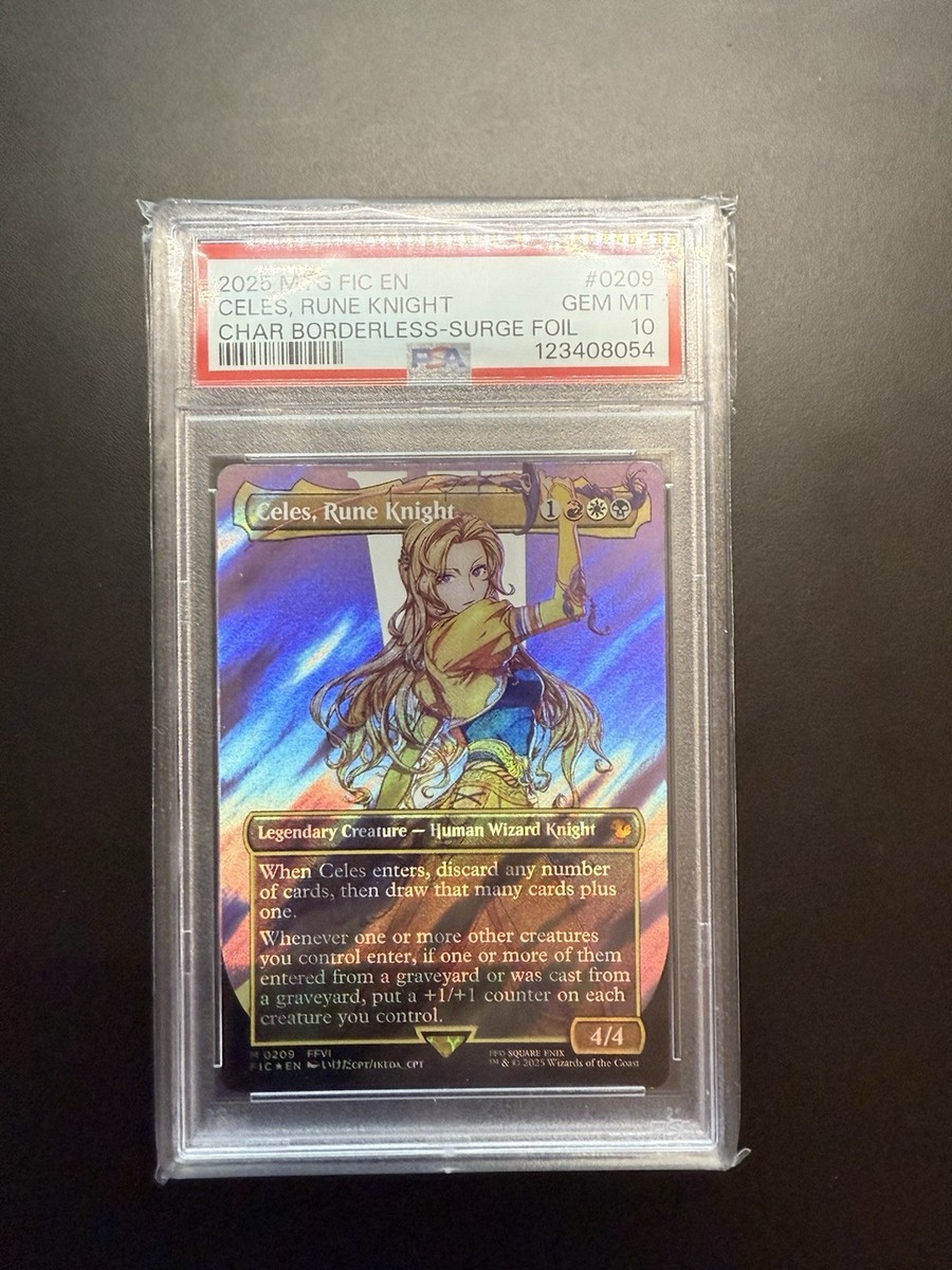 デ*ス様 ボーダーレスfoil 日本語 ルーンナイト、セリス ルーンナイト