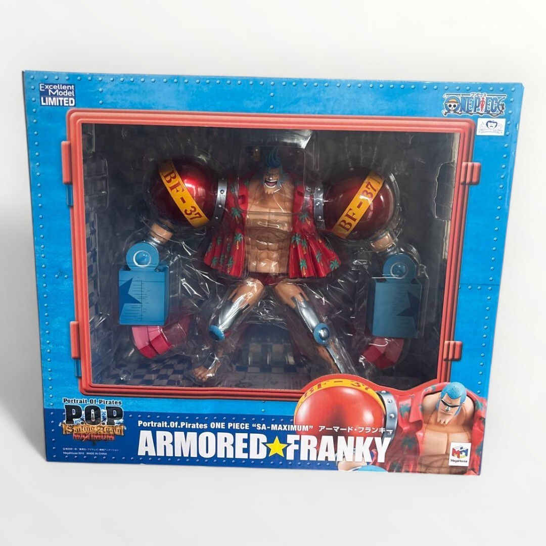 One Piece Portrait.Of.Pirates P.O.P SA-MAXIMUM Armored Franky