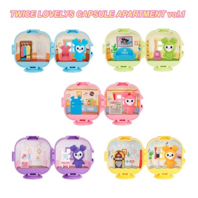 TWICE LOVELYS CAPSULE APARTMENT vol.1 & vol.2 Complete set of 10