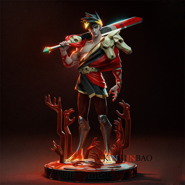 3D Print 1/4 Scale Zagreus HADES Unpainted Resin Garage Kit