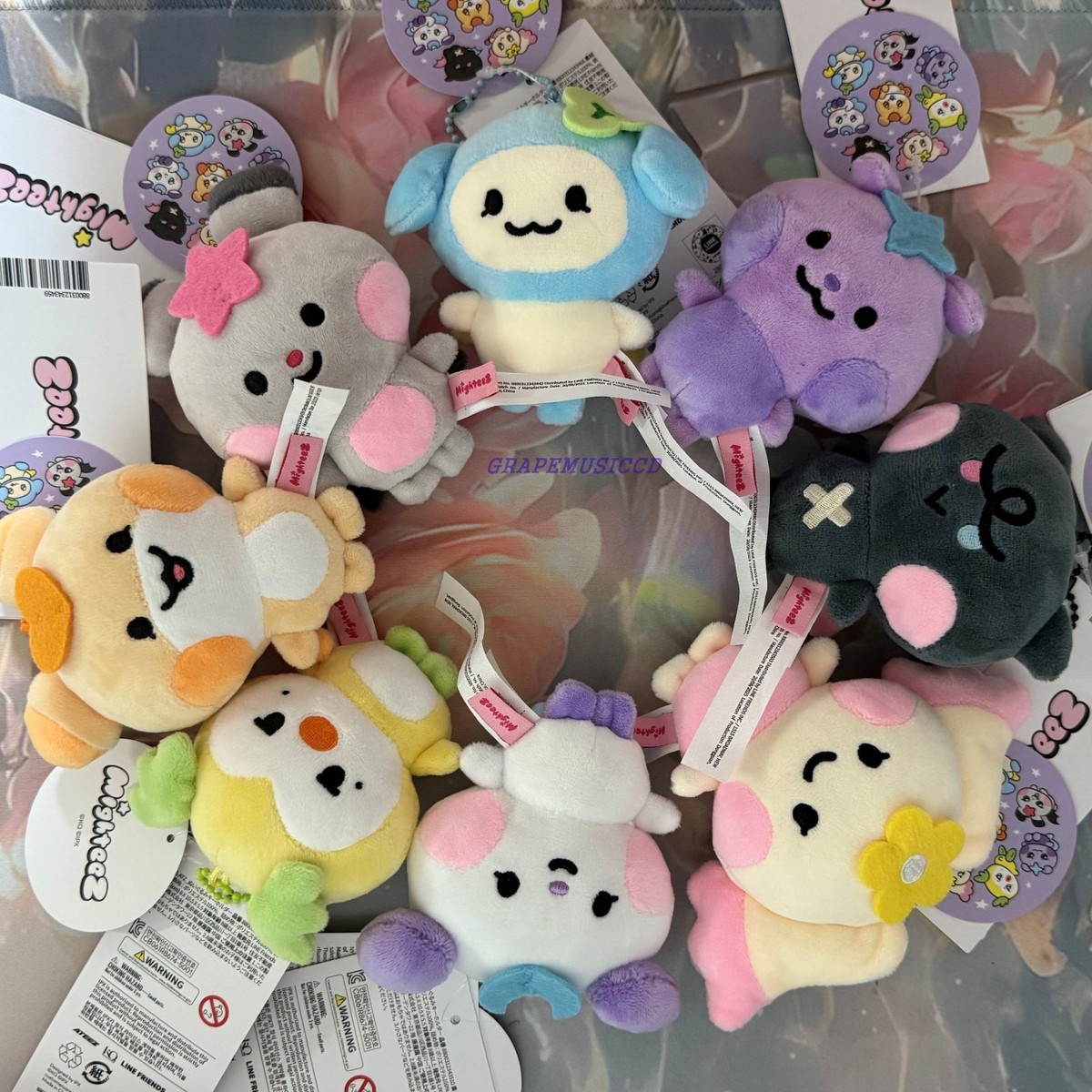 ATEEZ Enter the MIGHTEEZ POP-UP OFFICIAL MD GOODS MINI PLUSH DOLL