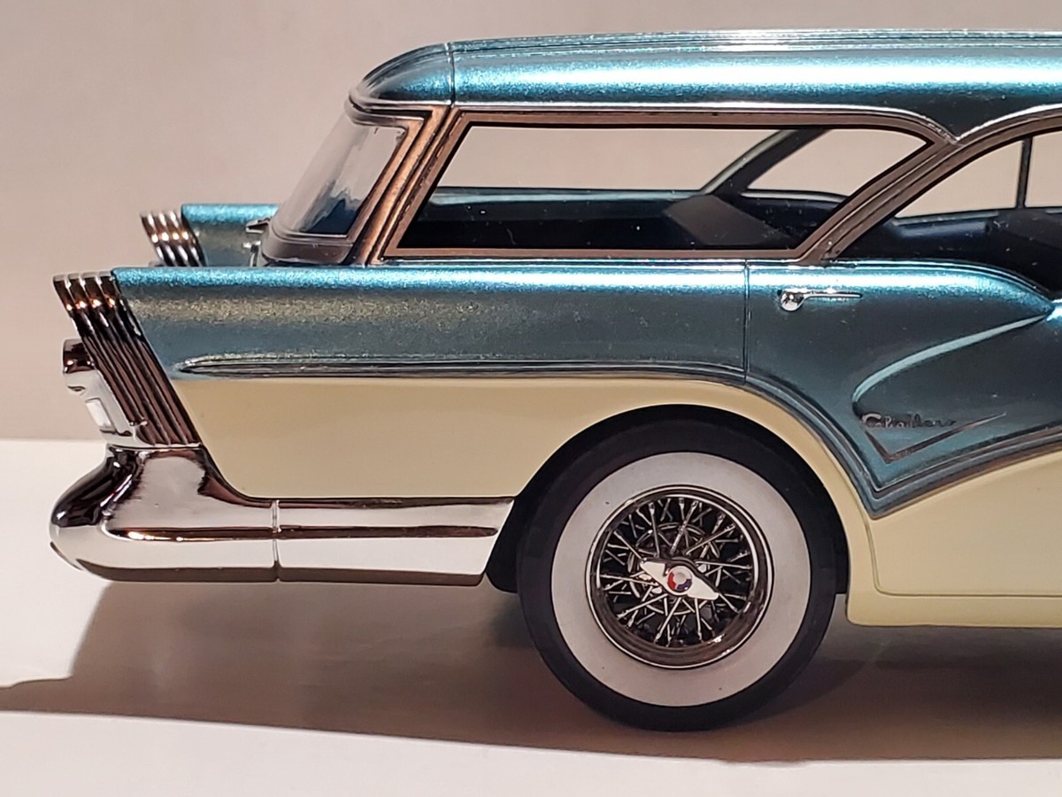 BOS Models Buick Century Caballero Estate Wagon 1957 1:18 Resin