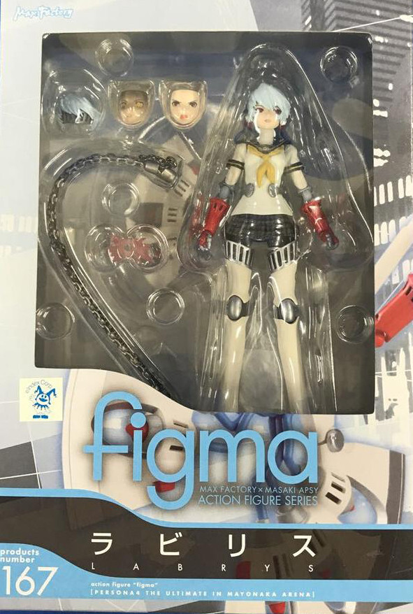 Japan Authentic Persona 4 Arena Ultimax Figma Labrys Figure | eBay