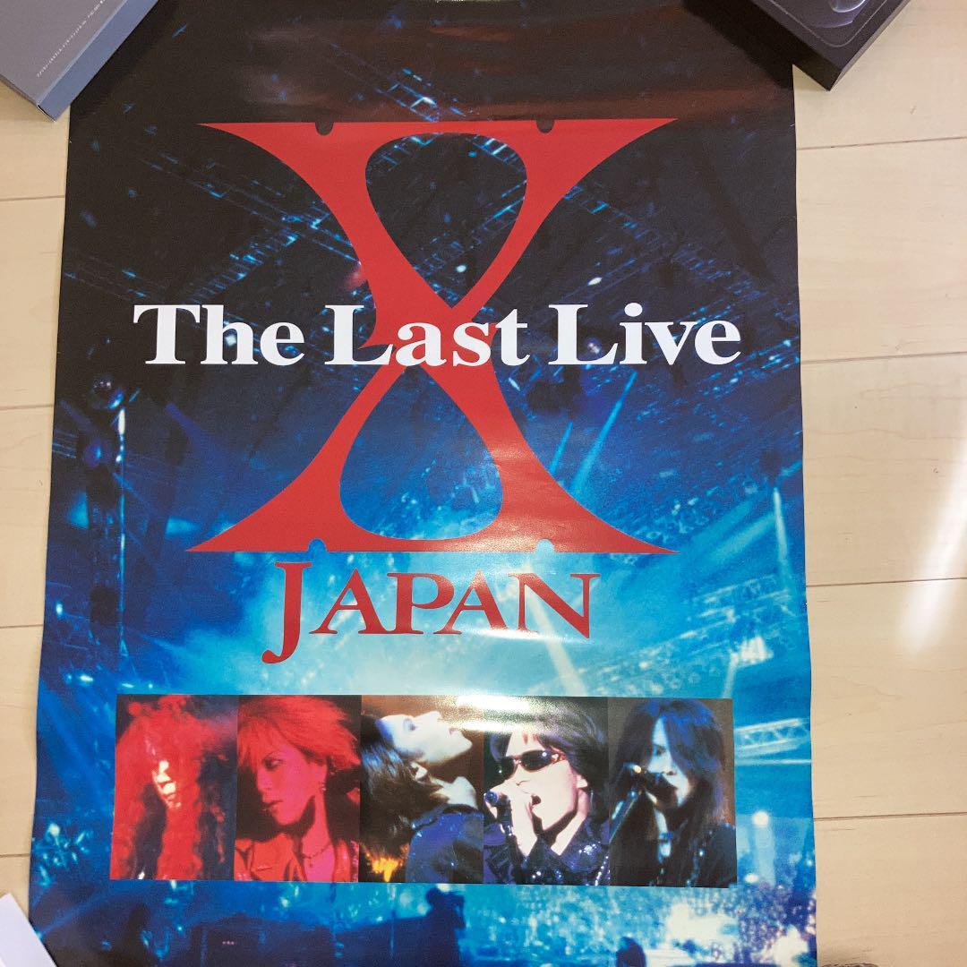 X JAPAN poster The Last Live 1997 hide YOSHIKI TOSHI PATA TAIJI
