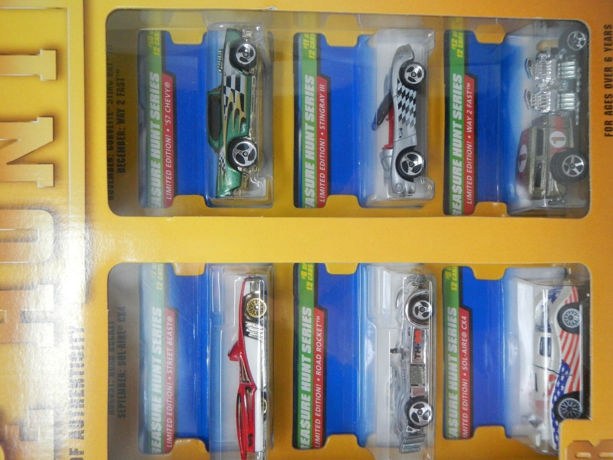 Hot Wheels 1998 Treasure Hunt Complete Set Limited Edition / 5000