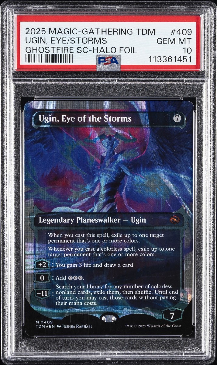 MTG Ugin, Eye of the Storms 嵐の目、ウギン 英語版 Ugin, Eye of the