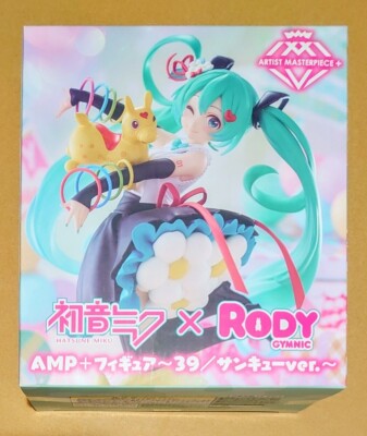 Hatsune Miku x Rody AMP Figure 39 Thank You Ver. TAITO Japan | eBay