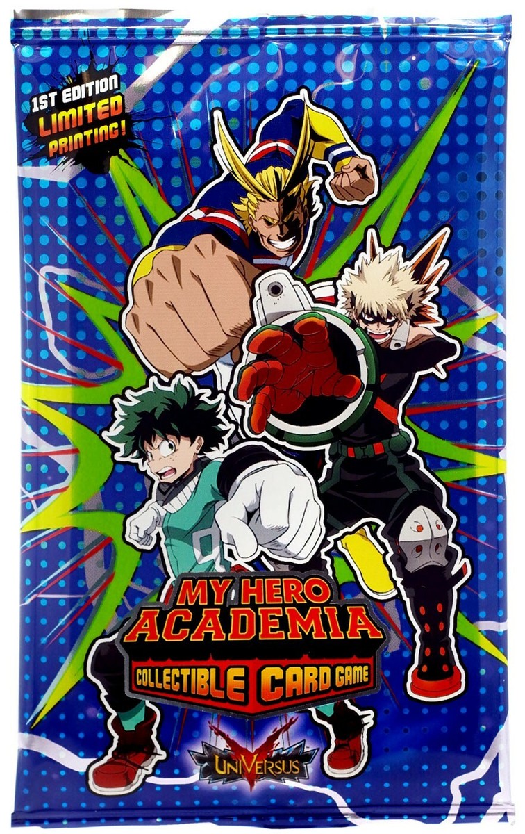 UniVersus Collectible Card Game My Hero Academia Booster Pack [10