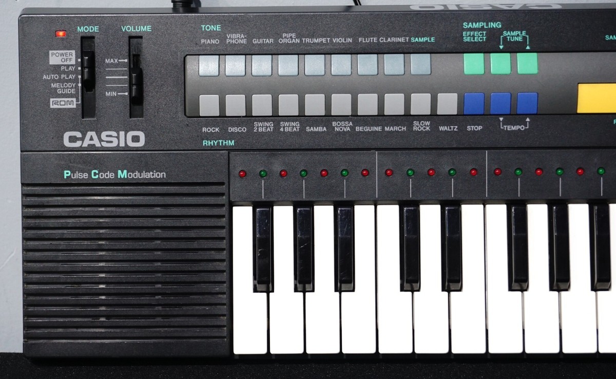 Casio PT-280 Mini Portable Pulse Code Modulation Sampling Keyboard