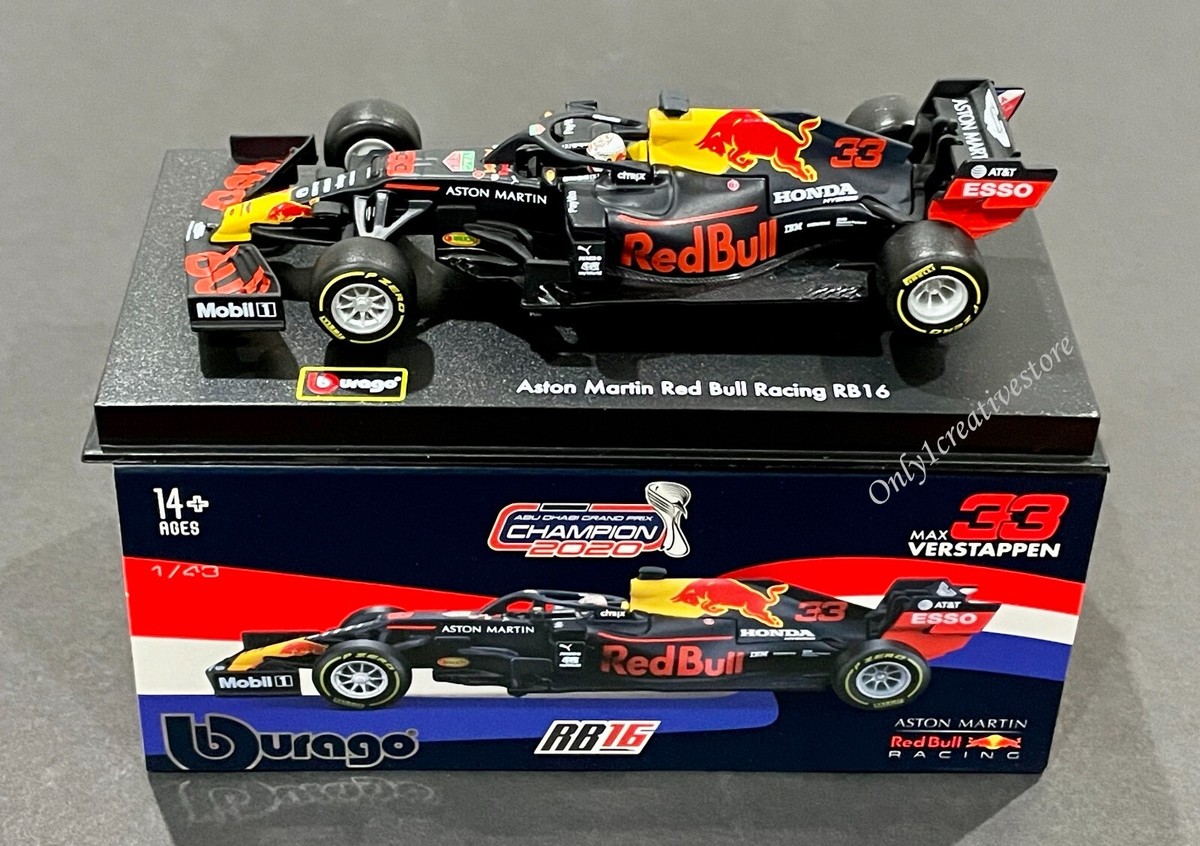 Bburago Aston Martin Red Bull Racing 2020 RB16 Max Verstappen #33