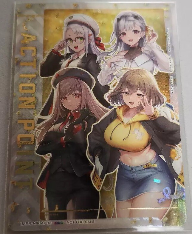 Union Arena Card NIKKE Action Point AP One Battle Cup Promo OBC