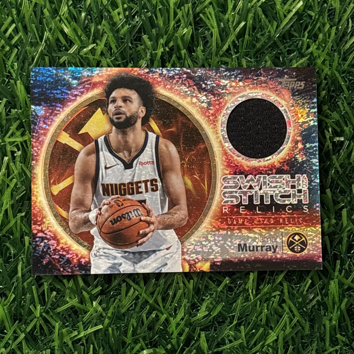 2025-26 Topps Basketball Jamal Murray Swish Stitch Game Used Relic