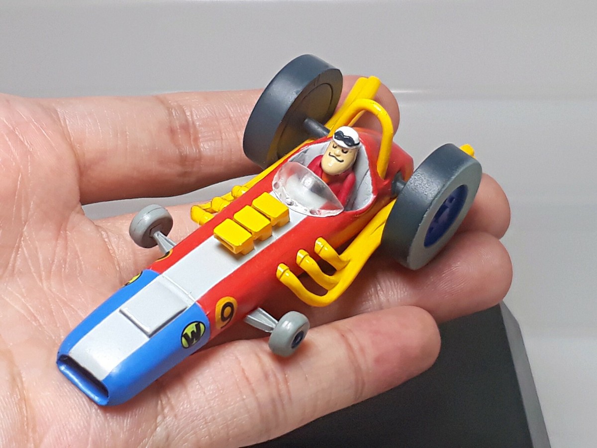 Wacky Races #9 Varoom Roadster Vehicle Konami Figure Peter Perfect