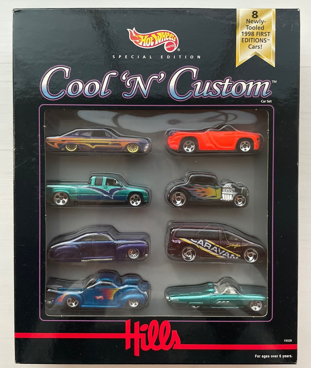 Hot Wheels First Editions Cool N Custom 8 Car Set Hills | eBay