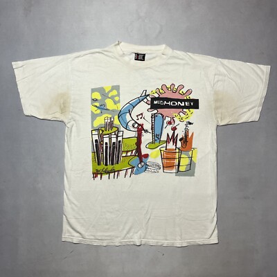 Vintage 90s Mudhoney Band T Shirt Nirvana Giant XL | eBay