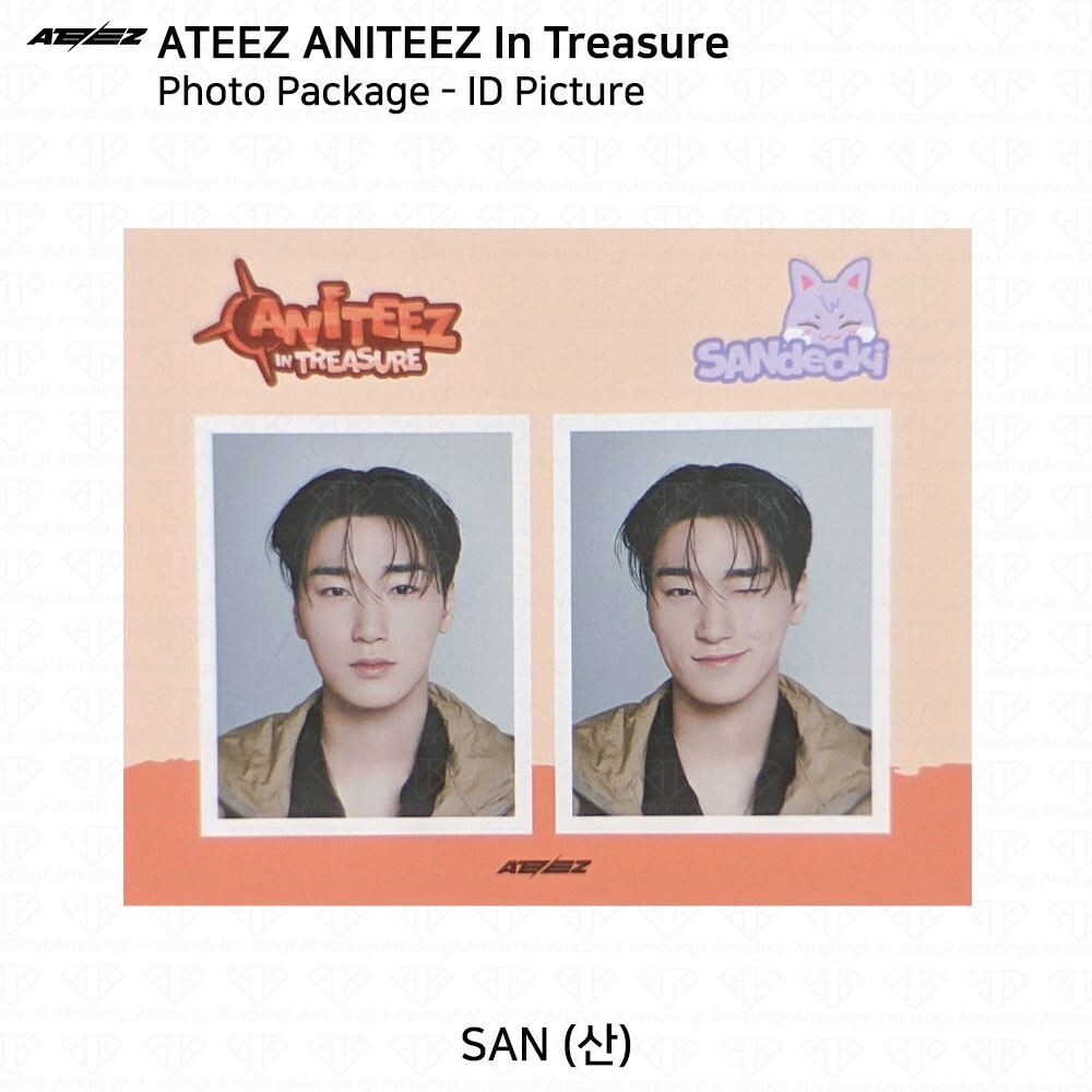 ATEEZ ANITEEZ In Treasure Photo Package Photocard ID Picture