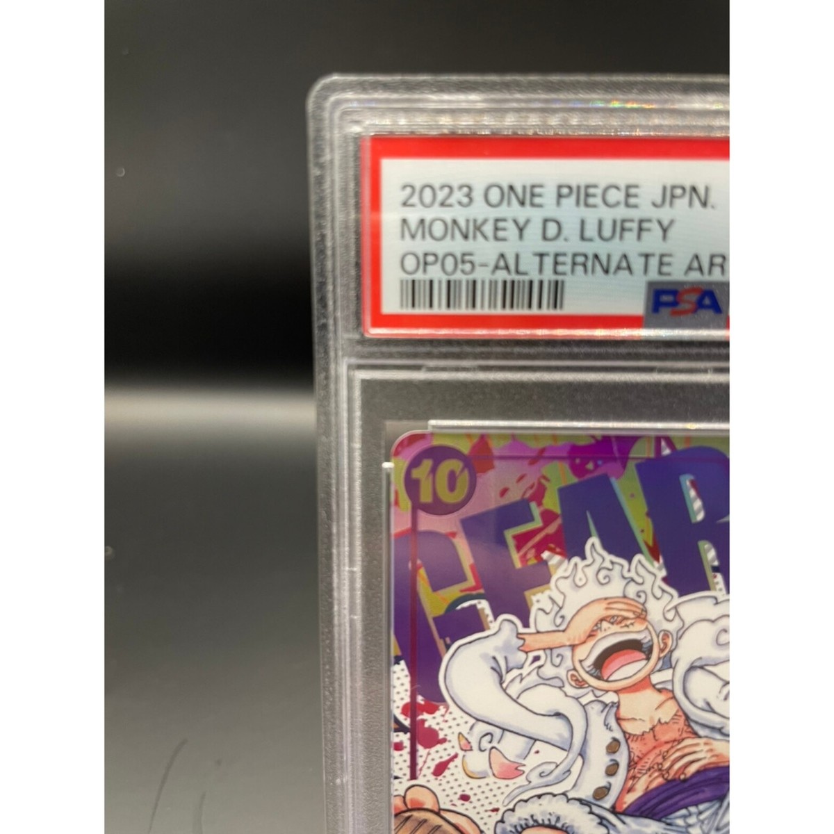 PSA 10 Luffy Nika Gear 5 OP05-119 Parallel SEC New Era One Piece