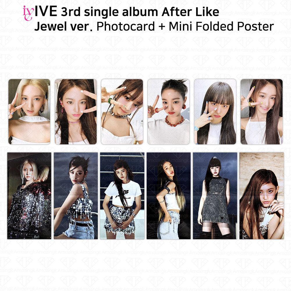 IVE 3rd Single Album After Like Jewel Case version Photocard