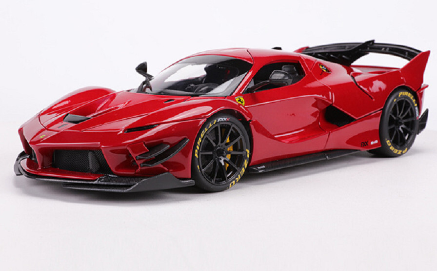 Bburago 1:18 Ferrari FXX K EVO Red Diecast Model Racing Car New In