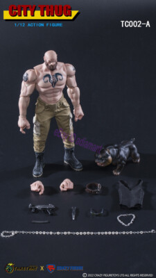 TAKETHAT X CRAZY FIGURE CITY THUG 1/12 Action Figure Model In