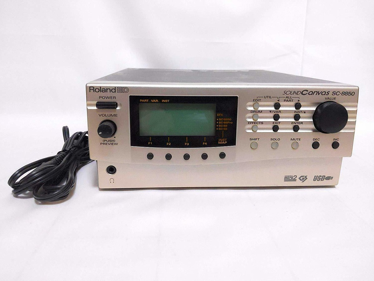 Roland SC-8850 Source Module - Silver for sale online | eBay