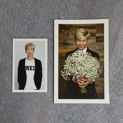 BTS 2015 2nd Army Membership Kit Official Photo Card - RM Set of 2