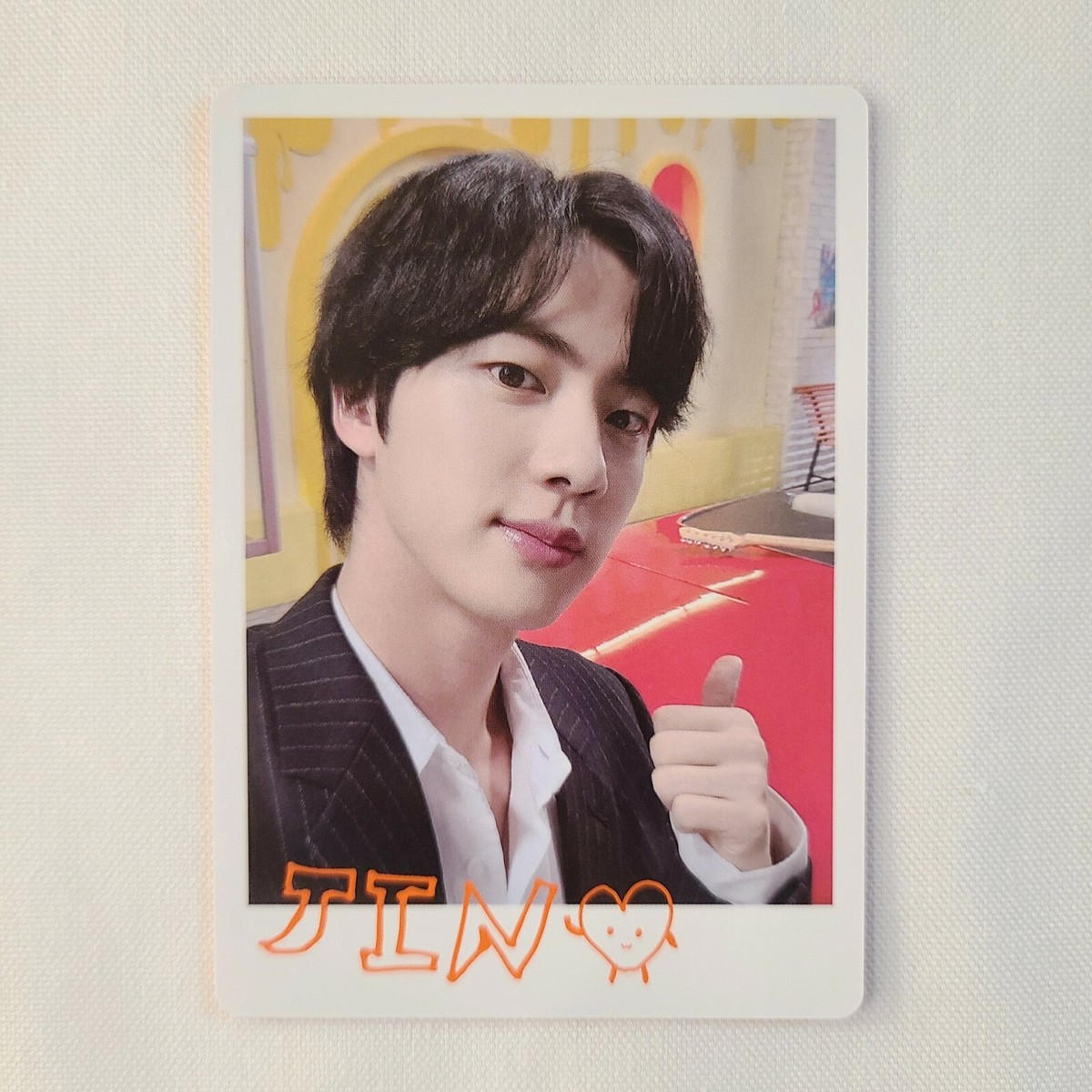 BTS PTD PERMISSION TO DANCE ON STAGE Mini Photo card JIN Seokjin