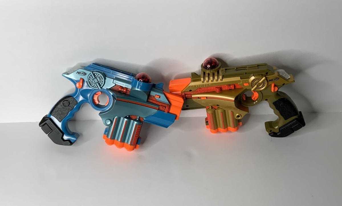 Official Nerf Lazer Tag Phoenix LTX Tagger 2-pack Multiplayer