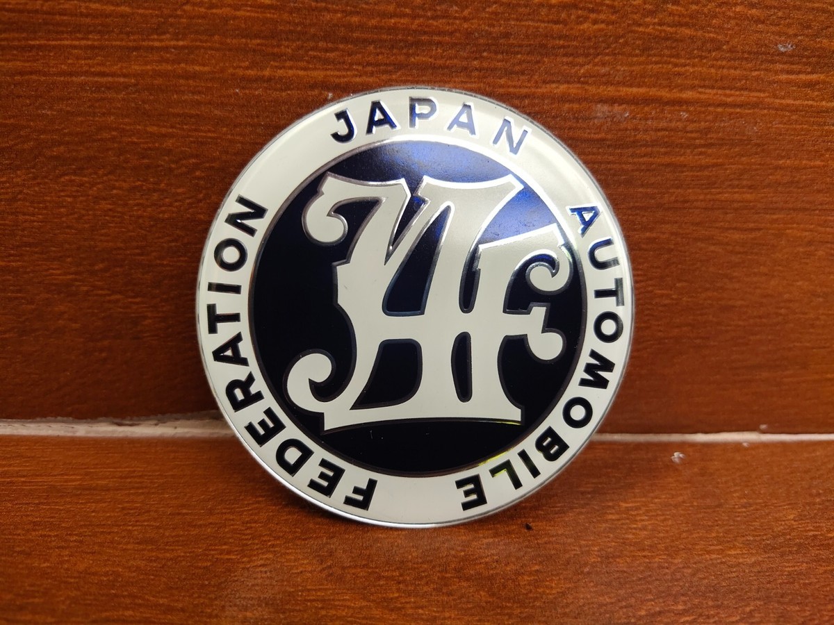 JAF Japan Automobile Federation JDM PVC Emblem Badge Sticker