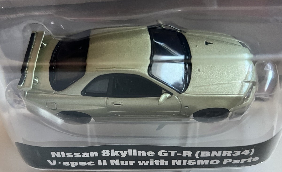 Hot Wheels Nissan Skyline GT-R (BNR34) V•spec II Nur With NISMO