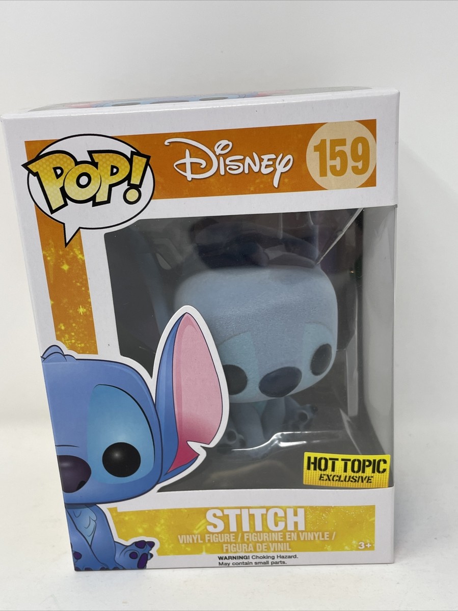 Funko Pop! Disney Hot Topic Exclusive Flocked Stitch 159 with