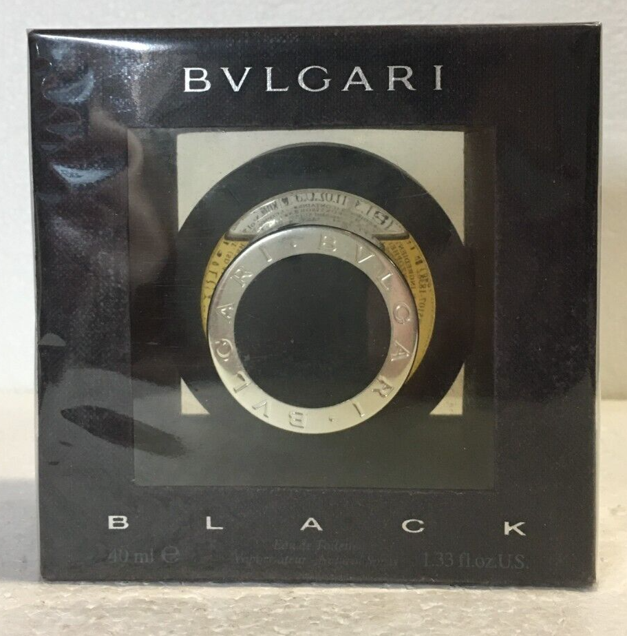 Black Bvlgari for Unisex 40ml Eau de Toilette New in Sealed Box