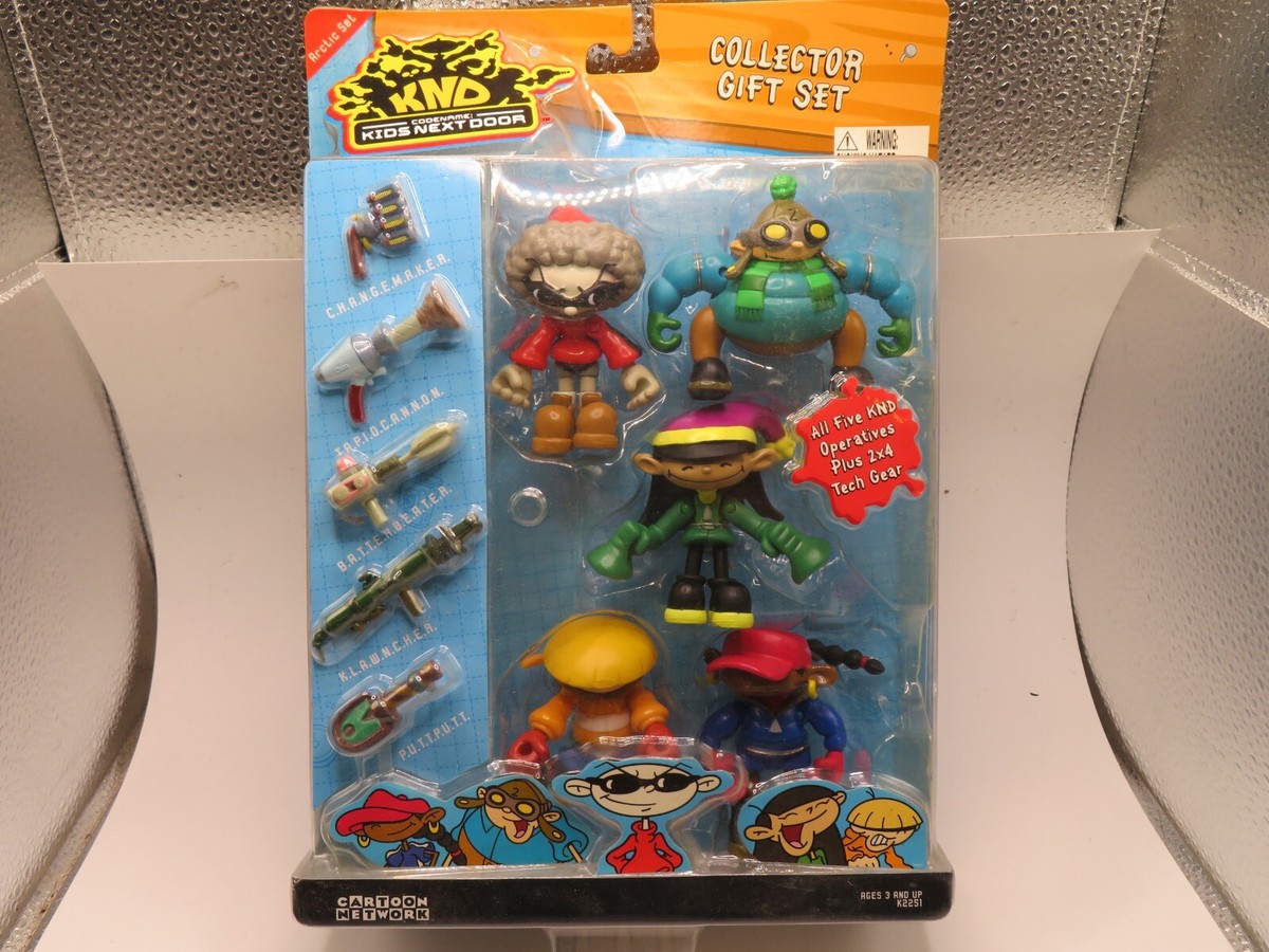 Codename Kids Next Door Arctic Collector Gift Set Cartoon Network