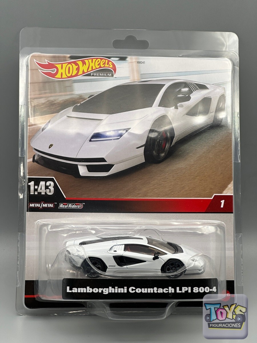 2023 1:43 HOT WHEELS PREMIUM Car Culture LAMBORGHINI COUNTACH LPI