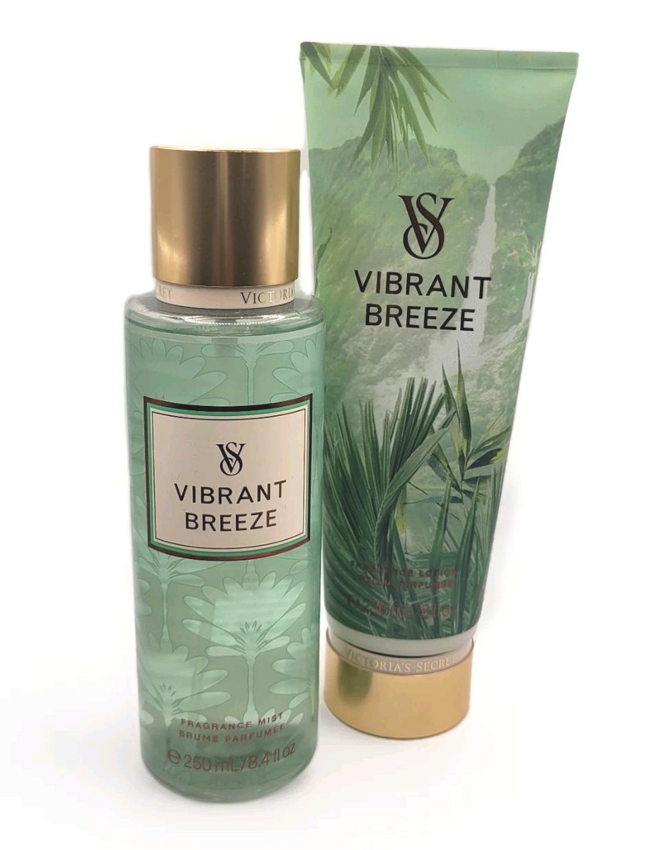 VICTORIA'S SECRET -VIBRANT BREEZE Fragrance Mist & Lotion Set