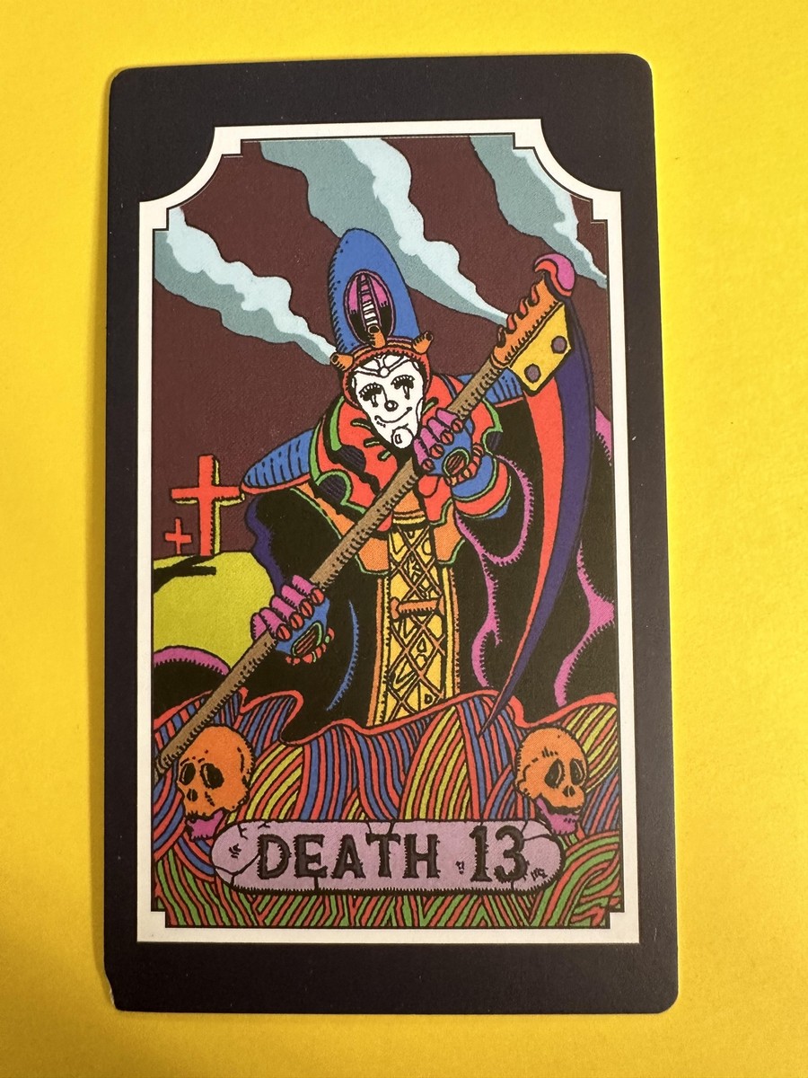 DEATH JOJO's Bizarre Adventure Stardust Crusaders Tarot Card