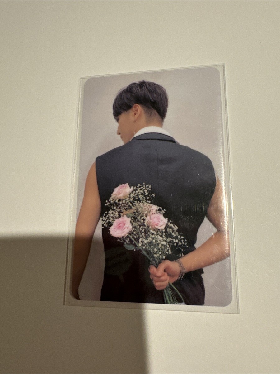 official Seonghwa ATEEZ Makestar Flower PVC POB lucky draw
