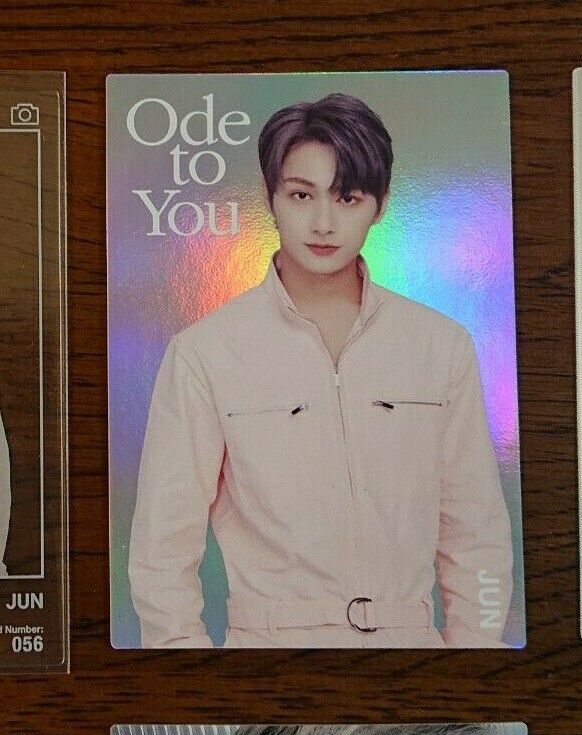 JUN 'Ode to You' JAPAN Tour Limited Official Photocard SEVENTEEN