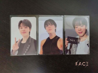BTS JIMIN Solo Album FACE M2U LUCKY DRAW Official Photocard
