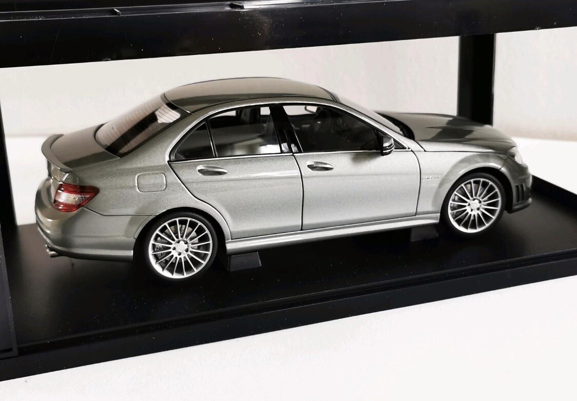 MERCEDES-BENZ C63 AMG SEDAN GREY AUTOART NEW IN BOX | eBay