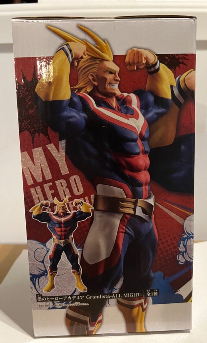Brand New Banpresto My Hero Academia Grandista All Might Exclusive
