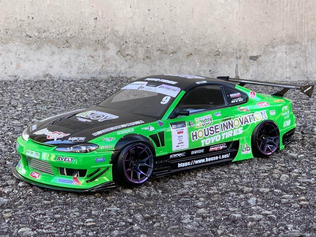 Addiction ReveD 1/10 RC Car Painted Body Nissan S15 Silvia WONDER