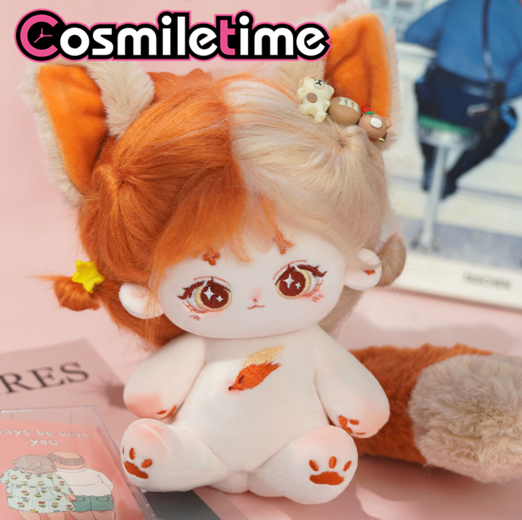No attributes Monster Orange Fox 20cm Plush Plushie Doll Stuffed