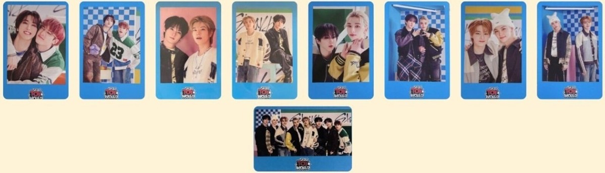 STRAY KIDS FAN CONNECTING 2024 SKZ TOY WORLD OFFICIAL PHOTO CARD