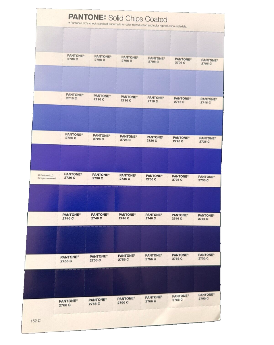 PANTONE Color Chips Supplement Sheets Book - Individual