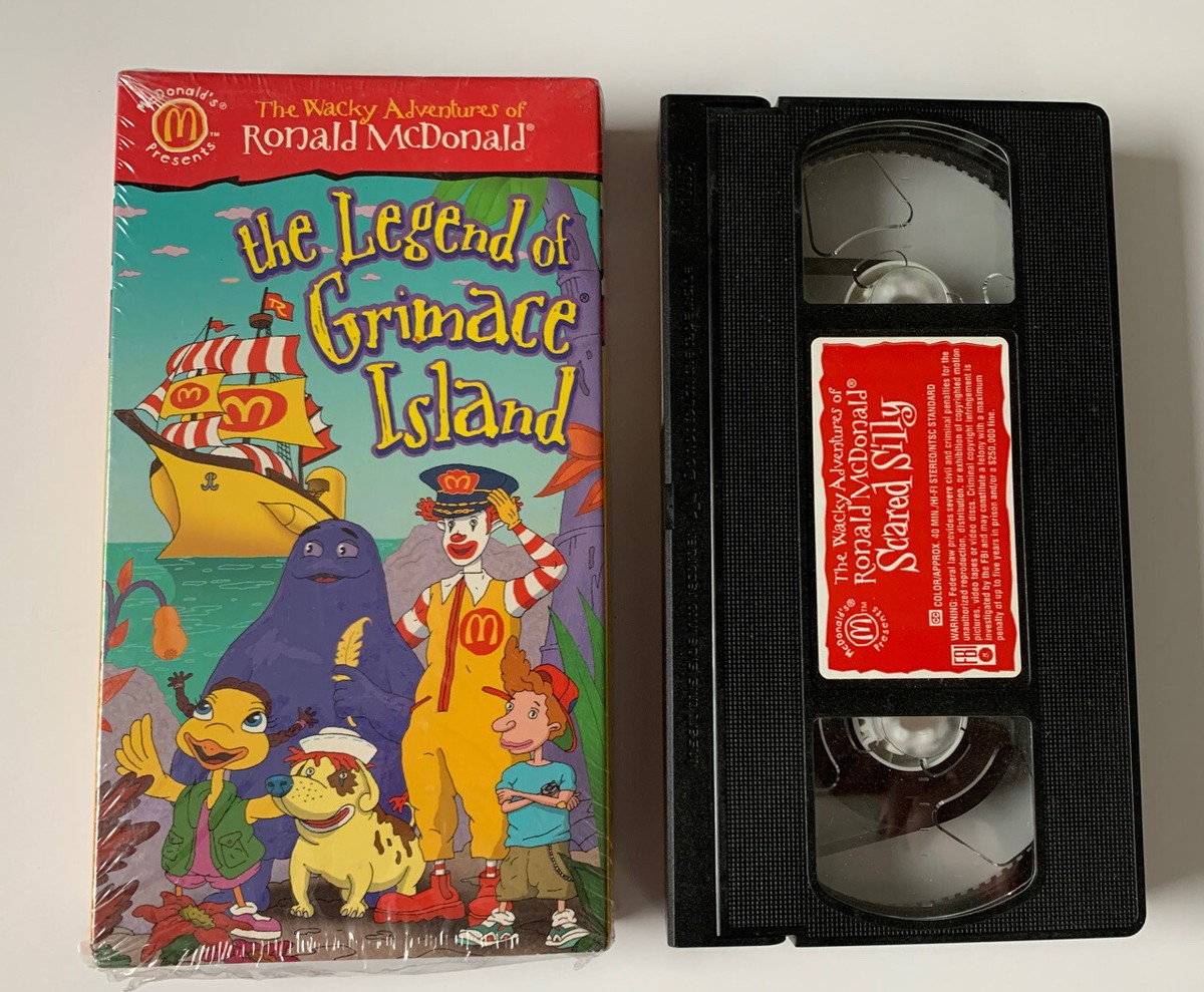2 Wacky Adventures Of Ronald McDonald Scared Silly Grimace Island