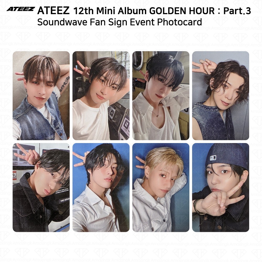 ATEEZ 12th Mini Golden Hour Part.3 Soundwave Fan Sign Event