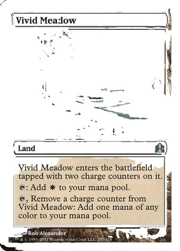 Miscut Signed Ankh of Mishra Proof Sketch NM Artist Amy Weber MTG